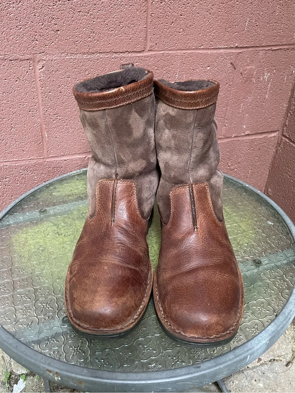 UGG® Hartsville Leather Boots 11 Men’s